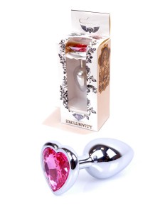 Metalna analna kupa sa cirkonom u obliku srca 64 00044